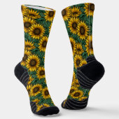 Chaussette Chaussettes d'équipage de l'équipe de tournesol Mo (Angulaire)