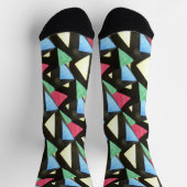 Chaussette Chaussettes d'équipage de Noël grand Motif en verr (Haut)