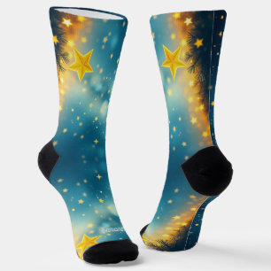 Chaussette Chaussettes d'équipage de Noël Starry
