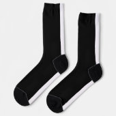 Chaussette Chaussettes d'équipage de note de musique (Gauche)