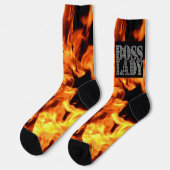 Chaussette Chaussettes d'équipage de patronne (Gauche)