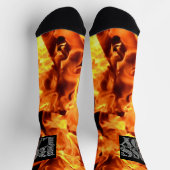 Chaussette Chaussettes d'équipage de patronne (Haut)