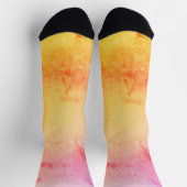 Chaussette Chaussettes d'équipage de Sunset Gradient pour hom (Haut)