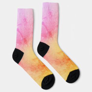 Chaussette Chaussettes d'équipage de Sunset Gradient pour hom