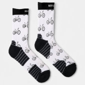 Chaussette Chaussettes d'équipage de vélo (Droite)