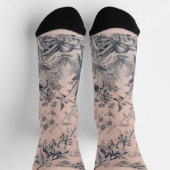 Chaussette Chaussettes d'équipage d'encre (Haut)
