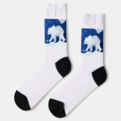 Chaussette Chaussettes d'équipage d'ours polaires (Gauche)