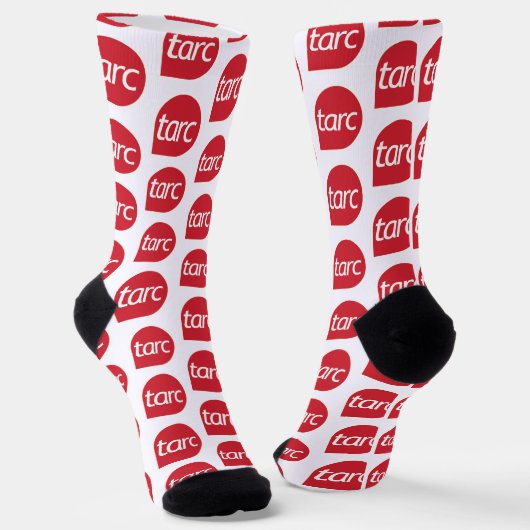 Chaussette Chaussettes d'équipage du logo TARC (Angulaire)