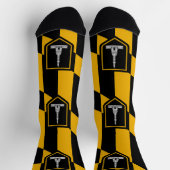 Chaussette Chaussettes d'équipage durables pour hommes avec d (Haut)