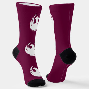 Chaussette Chaussettes d'équipage hommes avec drapeau de la v