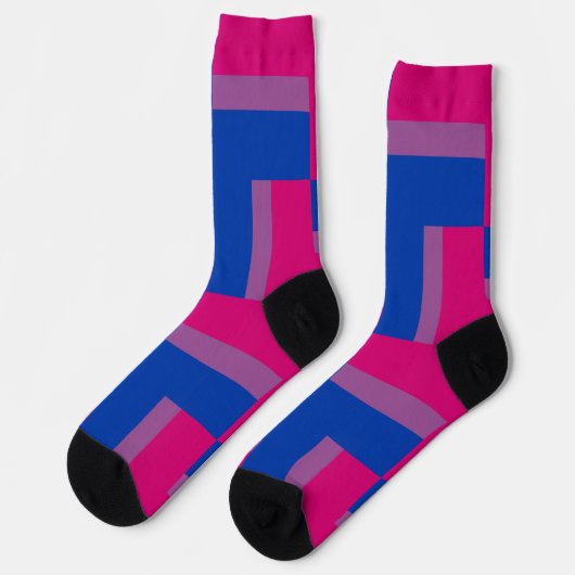 Chaussette Chaussettes d'équipage inspirées de la fierté bise (Gauche)