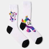 Chaussette Chaussettes d'équipage LGBT (Droite)