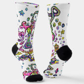 Chaussette Chaussettes d'équipage Mad Science Experiment (Angulaire)