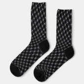 Chaussette Chaussettes d'équipage Meeple Grey Art (Gauche)