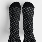 Chaussette Chaussettes d'équipage Meeple Grey Art (Haut)