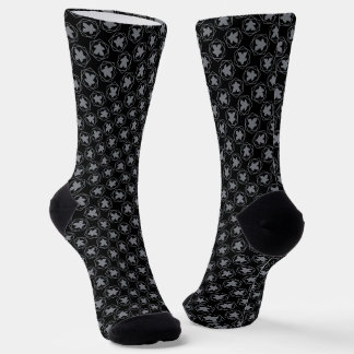 Chaussette Chaussettes d'équipage Meeple Grey Art