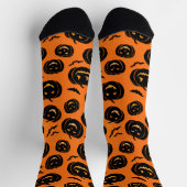 Chaussette Chaussettes d'équipage Motifs "Halloween" (Haut)
