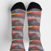 Chaussette Chaussettes d'équipage multicolores (Haut)