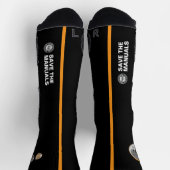 Chaussette Chaussettes d'équipage NATION À TROIS PEDALES (Haut)