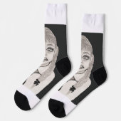 Chaussette Chaussettes d'équipage non amusées (Gauche)