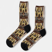 Chaussette Chaussettes d'équipage Pipe Chaussettes d'orgue (Gauche)