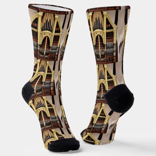 Chaussette Chaussettes d'équipage Pipe Chaussettes d'orgue (Angulaire)