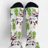 Chaussette Chaussettes d'équipage Possum Frog Chicks Floral M (Haut)