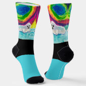 Chaussette Chaussettes d'équipage pour bébés phoques (Angulaire)