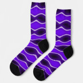 Chaussette Chaussettes d'équipage pourpres (Gauche)