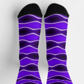 Chaussette Chaussettes d'équipage pourpres (Haut)