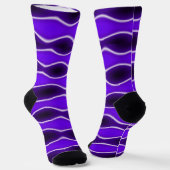Chaussette Chaussettes d'équipage pourpres (Angulaire)
