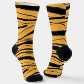 Chaussette Chaussettes d'équipage Premium Tiger Poster de ani (Angulaire)