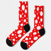 Chaussette Chaussettes d'équipage Red Spots (Gauche)