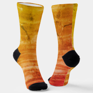 Chaussette Chaussettes d'équipage rétro style années 1970