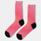 Chaussette Chaussettes d'équipage rose pour femmes (Gauche)