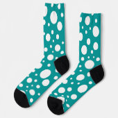 Chaussette Chaussettes d'équipage turquoises (Gauche)