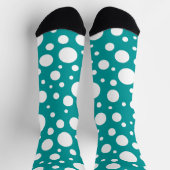 Chaussette Chaussettes d'équipage turquoises (Haut)