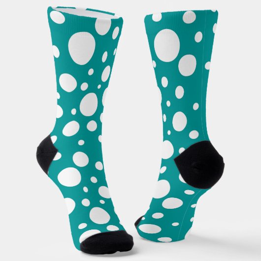 Chaussette Chaussettes d'équipage turquoises (Angulaire)