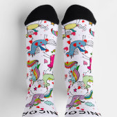 Chaussette Chaussettes d'équipage Unicorn (Haut)