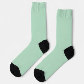 Chaussette Chaussettes d'équipage vert pour femmes (Gauche)