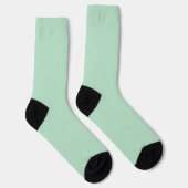 Chaussette Chaussettes d'équipage vert pour femmes (Droite)