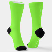 Chaussette Chaussettes d'équipage vert ultra brillant (Angulaire)