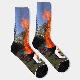 Chaussette Chaussettes d'équipe de pompiers