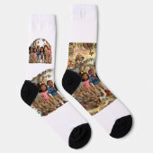 Chaussette Chaussettes d'équipe des Lil' Bayou Explorers (Droite)