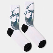 Chaussette Chaussettes d'équipe SCEC (Droite)