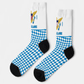 Chaussette Chaussettes des îles Vierges américaines, mode dra (Gauche)