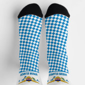 Chaussette Chaussettes des îles Vierges américaines, mode dra (Haut)
