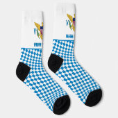 Chaussette Chaussettes des îles Vierges américaines, mode dra (Droite)