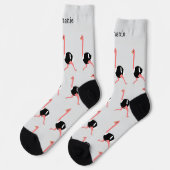 Chaussette Chaussettes Design Autruche (Gauche)