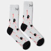 Chaussette Chaussettes Design Autruche (Droite)